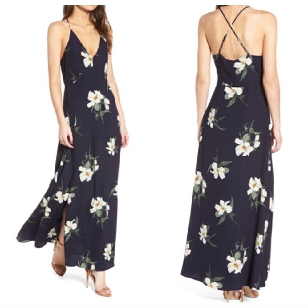 Storee Floral Maxi Dress 